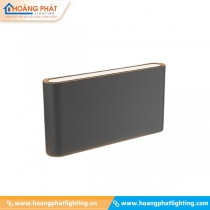 Đèn led gắn tường ngoài trời 12W LWA8011-M-BK Kingled IP65