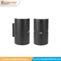 Đèn led gắn tường ngoài trời 2x10W LWA0047B-BK Kingled IP65 