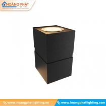 Đèn led gắn tường ngoài trời 2x12W LWA0150B-BK Kingled IP65
