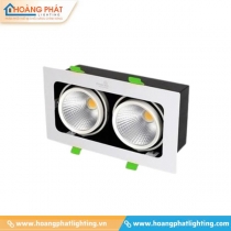 Đèn led âm trần chiếu rọi Topaz 2x10W GL-2x10SS-V227 Kingled