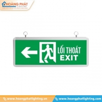 Đèn exit 2 mặt chỉ hướng trái 3W EX-3-2M-T Kingled