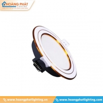 Đèn led âm trần viền vàng 12W NDL126G110 Nanoco