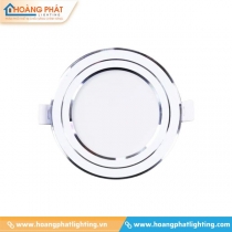 Đèn led âm trần viền bạc đổi màu 9W NDL09CS90 Nanoco