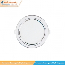 Đèn led âm trần viền bạc 12W NSD126S135 Nanoco