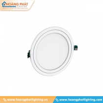 Đèn led âm trần viền bạc 12W NEMD124S110 Nanoco