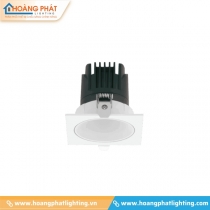 Đèn led âm trần vuông chóa trắng 12W V6DLA-12 Vinaled