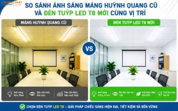 Đèn Tuýp LED T8 Thay Máng Huỳnh Quang: Hướng Dẫn