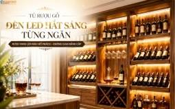 Chiếu Sáng Tủ Rượu, Tủ Trưng Bày: Chọn Đèn LED Thanh, Đèn Tủ Cảm Biến
