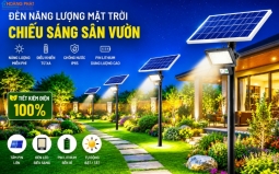 Đèn Năng Lượng Mặt Trời Thế Hệ Mới: Pin LiFePO4 & 5 Nâng Cấp Đáng Tiền