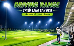 Đèn LED Sân Golf Và Driving Range: Chọn Công Suất, Góc Chiếu Chống Chói