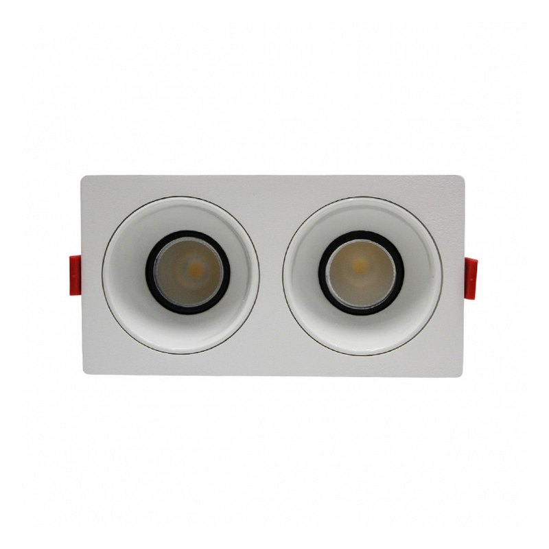 Đèn led âm trần đôi chỉnh hướng 2x3W HO-CDP2X03-085 Hodiled