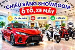 Chiếu Sáng Showroom Ô Tô, Xe Máy: Tôn Sản Phẩm, Hút Khách, Chốt Đơn