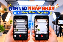 Đèn LED Nhấp Nháy Khi Quay Phim, Chụp Ảnh: Hiện Tượng Flicker Và Cách Chọn Đèn Không Rung
