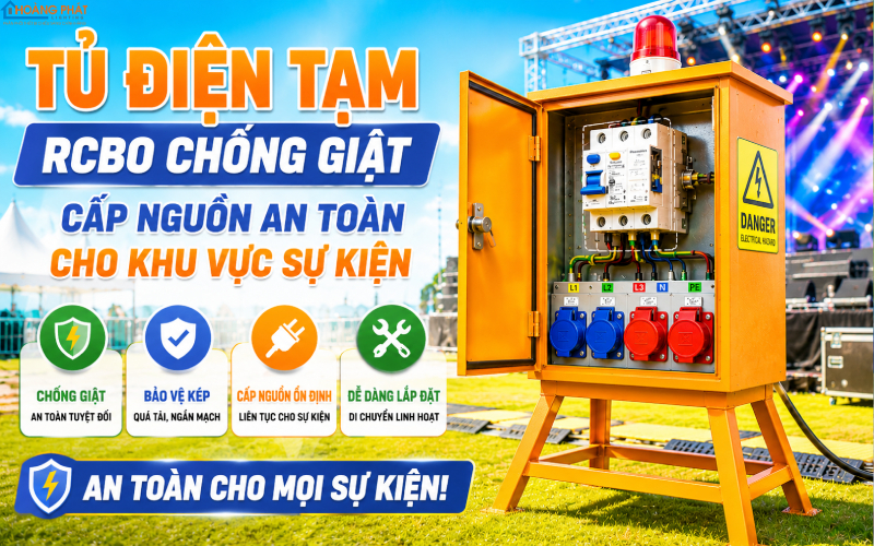 Chiếu Sáng Lễ Hội, Sự Kiện Ngoài Trời: Giải Pháp An Toàn Mùa Cao Điểm