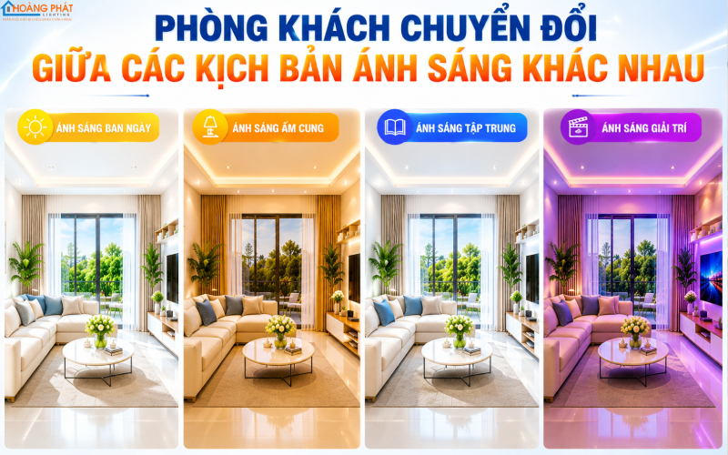 Kịch bản ánh sáng nhà thông minh